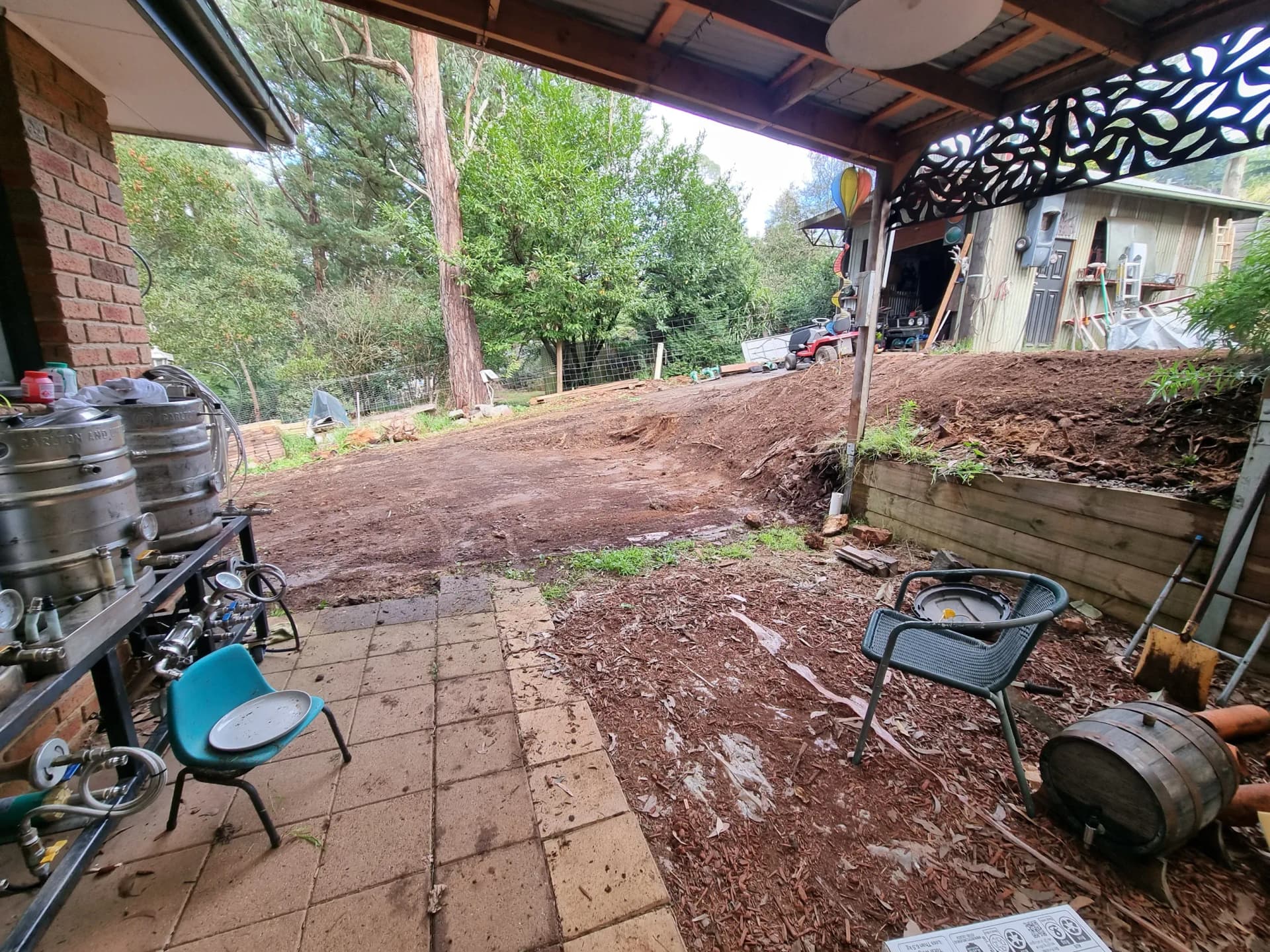 Landscaping work completed by Rock’n Earthworks in Cockatoo, photo 4